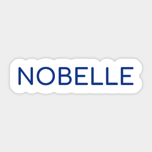 Nobelle Sticker